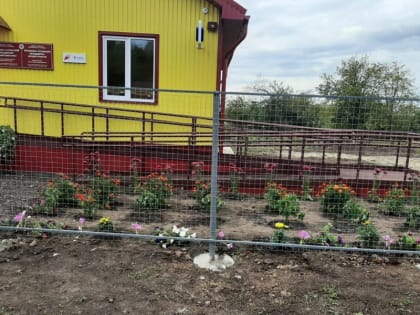 В деревне Вурманкас-Асламасы продолжается процесс благоустройства территории местного фельдшерско-акушерского пункта (ФАПа). Жители деревни посадили цветы вблизи здания ФАПа