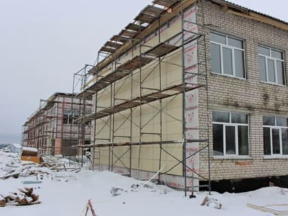 Ремонт Большекатрасьской СОШ выполнен на 42%