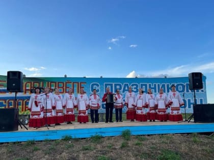 Байдеряковский народный хор Байдеряковского СДК в селе Азбаба Апастовского района Республики Татарстан