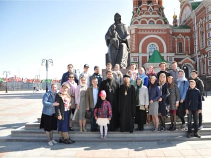 Православная молодёжь Чебоксарско-Чувашской Епархии посетила город Йошкар-Олу