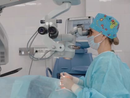 Ежегодно офтальмологи выполняют около 1500 операций детям