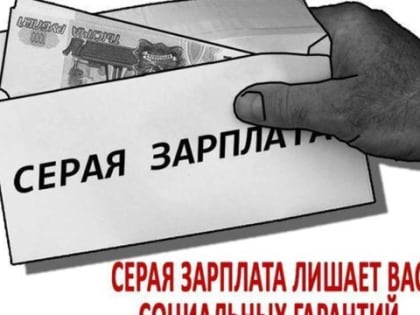 Открыта «горячая линия» по вопросам неформальной занятости и легализации «серой» заработной платы