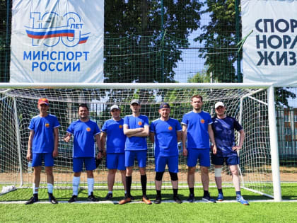 Мы в финале соревнований по мини-футболу!