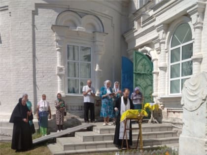 Панихида в день памяти-кончины протоиерея Петра Васильевского в г.Мариинский Посад