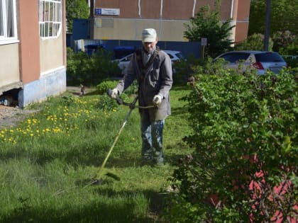 В столице Чувашии стартовал третий этап покоса травы