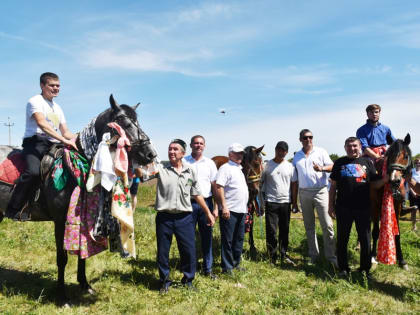 В Козловском муниципальном округе прошёл татарский праздник песни, труда и спорта «Сабантуй»