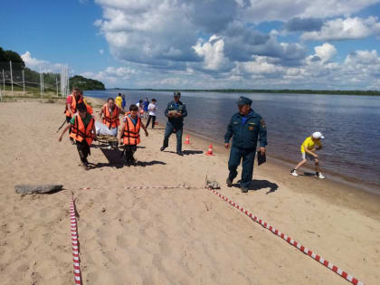 Районные соревнования среди отдыхающих в пришкольных лагерях «Азбука безопасности!»