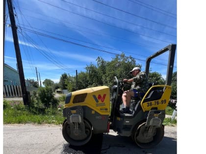 Подрядная организация выполнила обязательства по гарантийному ремонту автомобильных дорог на ул. Западная, ул. Первомайская и ул. Полевая