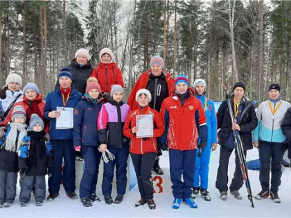 Соревнования по  лыжным гонкам, посвященные проведению специальной  военной операции «Знай наших!»