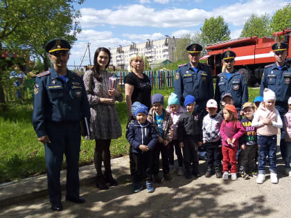 Пожарно-тактические учения в МБДОУ детский сад «Радуга»