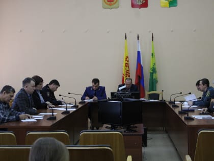 Глава Шемуршинского муниципального округа Александр Чамеев провел заседание КЧС и ОПБ