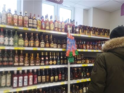 В Чебоксарах действуют ограничения на продажу алкоголя ко Дню защитника Отечества