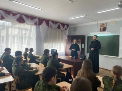 Состоялась встреча школьников с семинаристами МДА