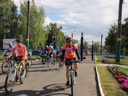 IV любительский  профсоюзный велопробег «100 км – Потому что  мы  Вместе» в Яльчикском муниципальном округе