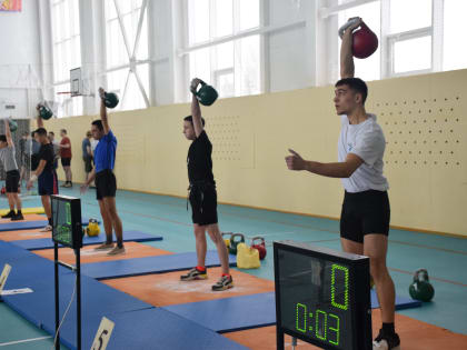 В Красночетайском районе состоялось первенство Чувашской Республики по гиревому спорту