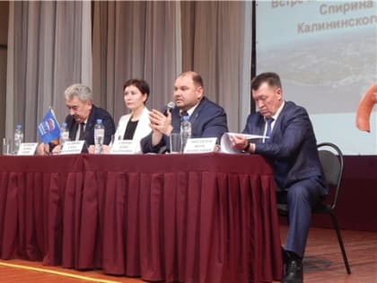 Денис Спирин провёл встречу с населением посёлков Южный и Альгешево