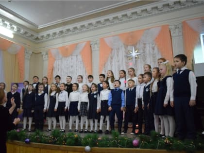 XVI городской Рождественский фестиваль для воспитанников Муниципальных бюджетных дошкольных образовательных учреждений и учеников младших классов