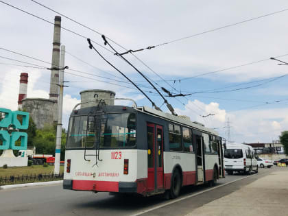 Троллейбус с “Химпрома”