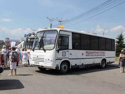 Глава Чувашии ознакомился с работой мобильных медицинских комплексов на выставке «Регионы – сотрудничество без границ»