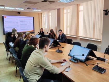 Конференция со служащими Минэкономразвития Чувашии