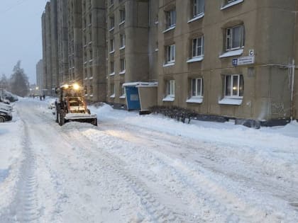 Все силы служб ЖКХ города Чебоксары направлены на уборку снега