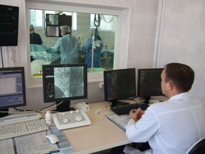В Региональном сосудистом центре растёт количество оперативных вмешательств при инфаркте и инсультах