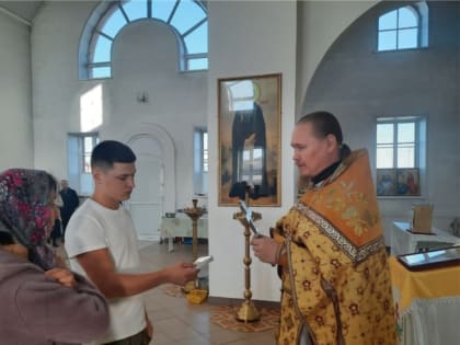 Встреча с военнослужащими с зоны СВО в храмах Яльчикского М.О