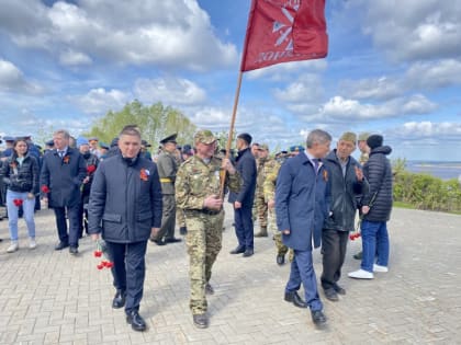 Чебоксарцы отмечают 79-ю годовщину Победы в Великой Отечественной войне