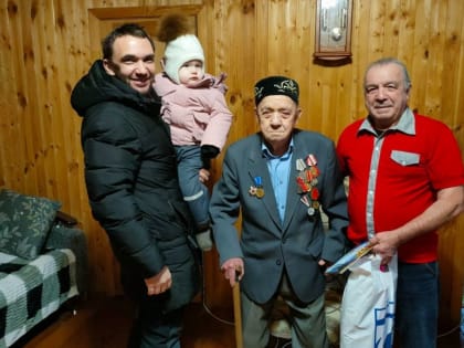 Ветеранам - огромная благодарность за вклад в Победу