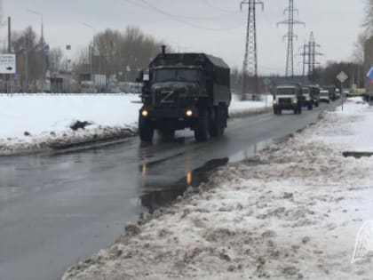 В Чувашии встретили росгвардейцев, участвовавших в спецоперации на Украине