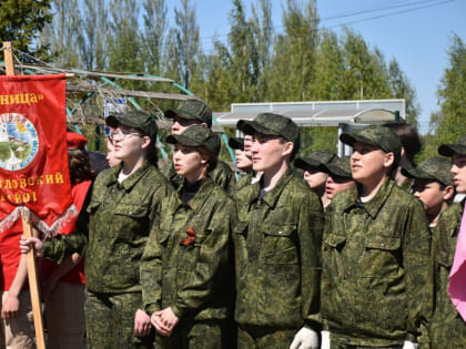 Алексей Людков приветствовал участников военно-патриотических игр «Зарница» и «Орлёнок»