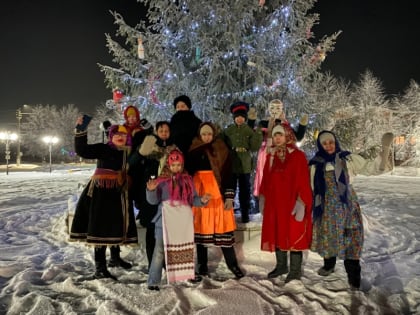 Рождественские гулянья «Выходи-ка, коляда» в Районном Доме Культуры
