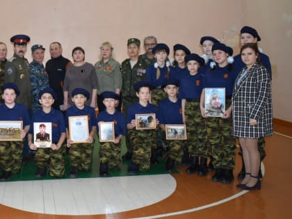 Отряд спецназовцев Санарпосинской школы носит имя земляка Александра Никонова