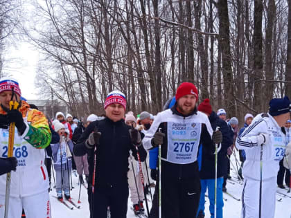 В Чувашии состоялся массовый забег "Лыжня России"