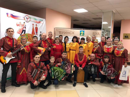 Выступление творческих  коллективов  Яльчикского муниципального округа в городе Буинск