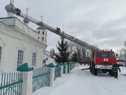 Проведены тренировочные пожарно-тактические учения