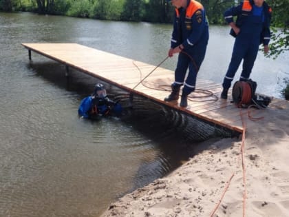 Обследование дна водоема пруда «Ащнар» дер. Шибулаты Урмарского района