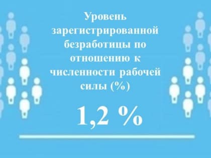 Уровень регистрируемой безработицы в Чувашии на 21 июня составил 1,2%