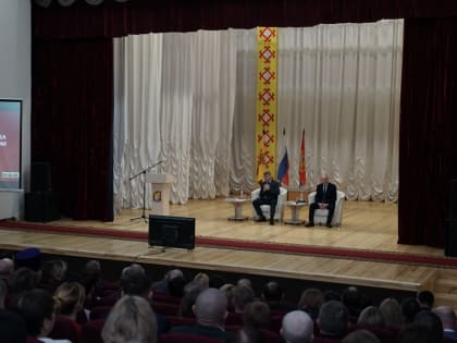 Глава Чувашии провел Дни Правительства в Шумерлинском и Красночетайском округах