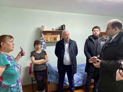 Денис Спирин проверил жилищные условия чебоксарцев, пострадавших от пожара