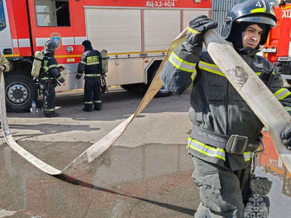 На литейном предприятии в Чебоксарах произошел пожар