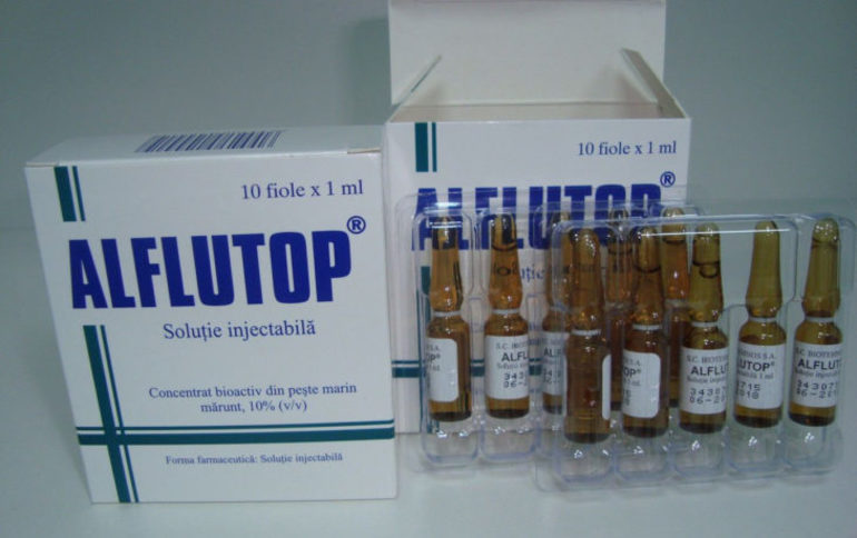 Уколы Алфлутоп: инструкция по применению, цена, отзывы и аналоги