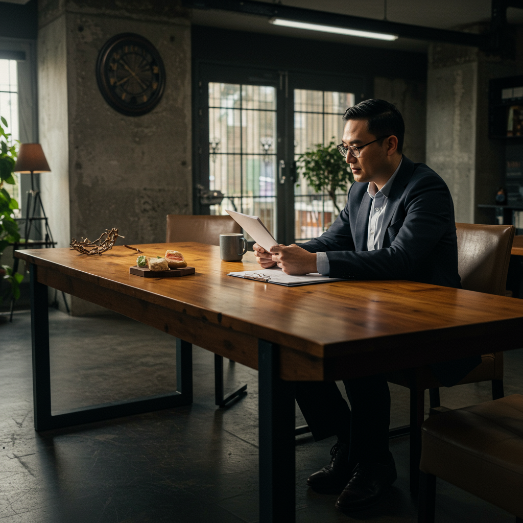 Operational process flowchart for creating an event sustainability report.