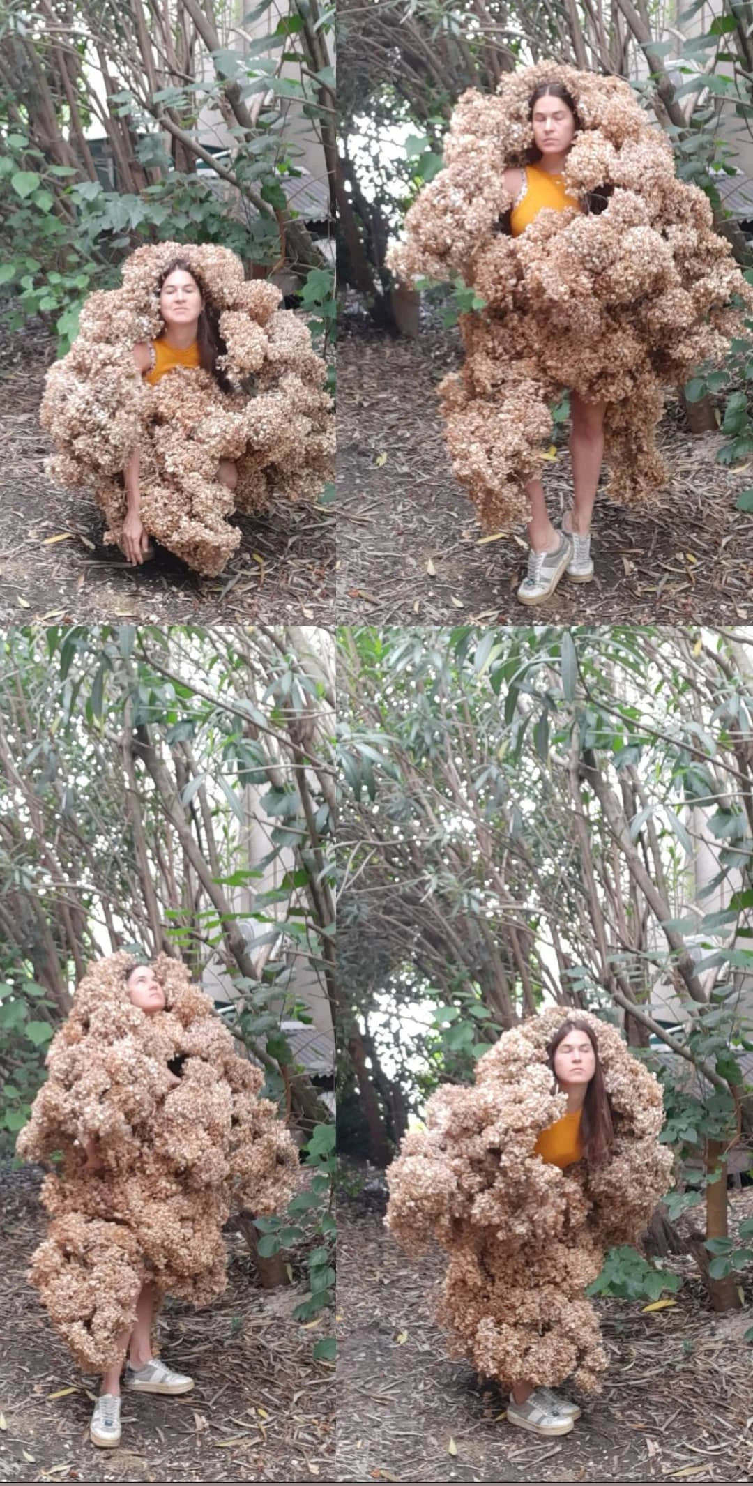 Tejido de Hortensias