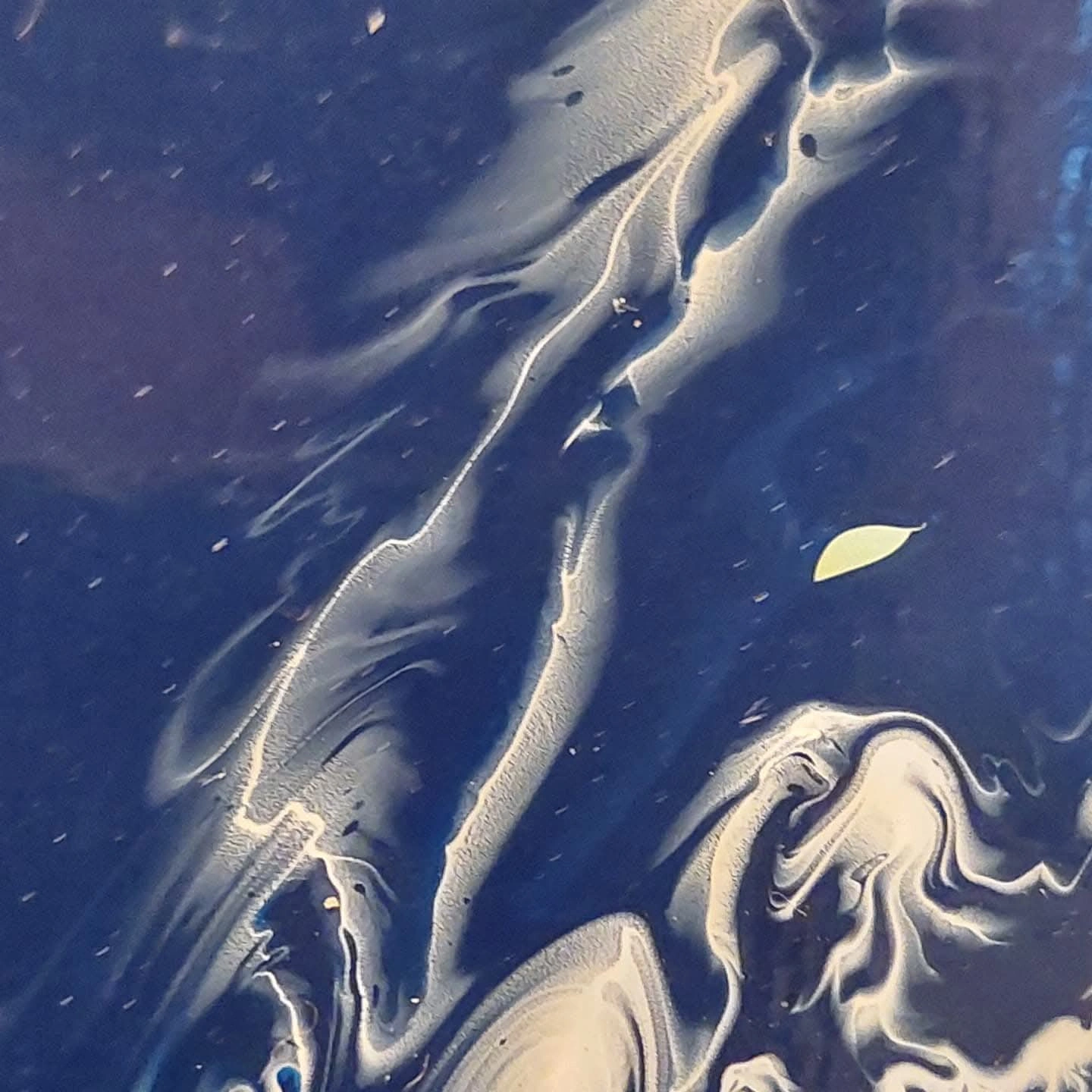 recorte de pintura que eligió Andrea PIetrafesa en la muestra