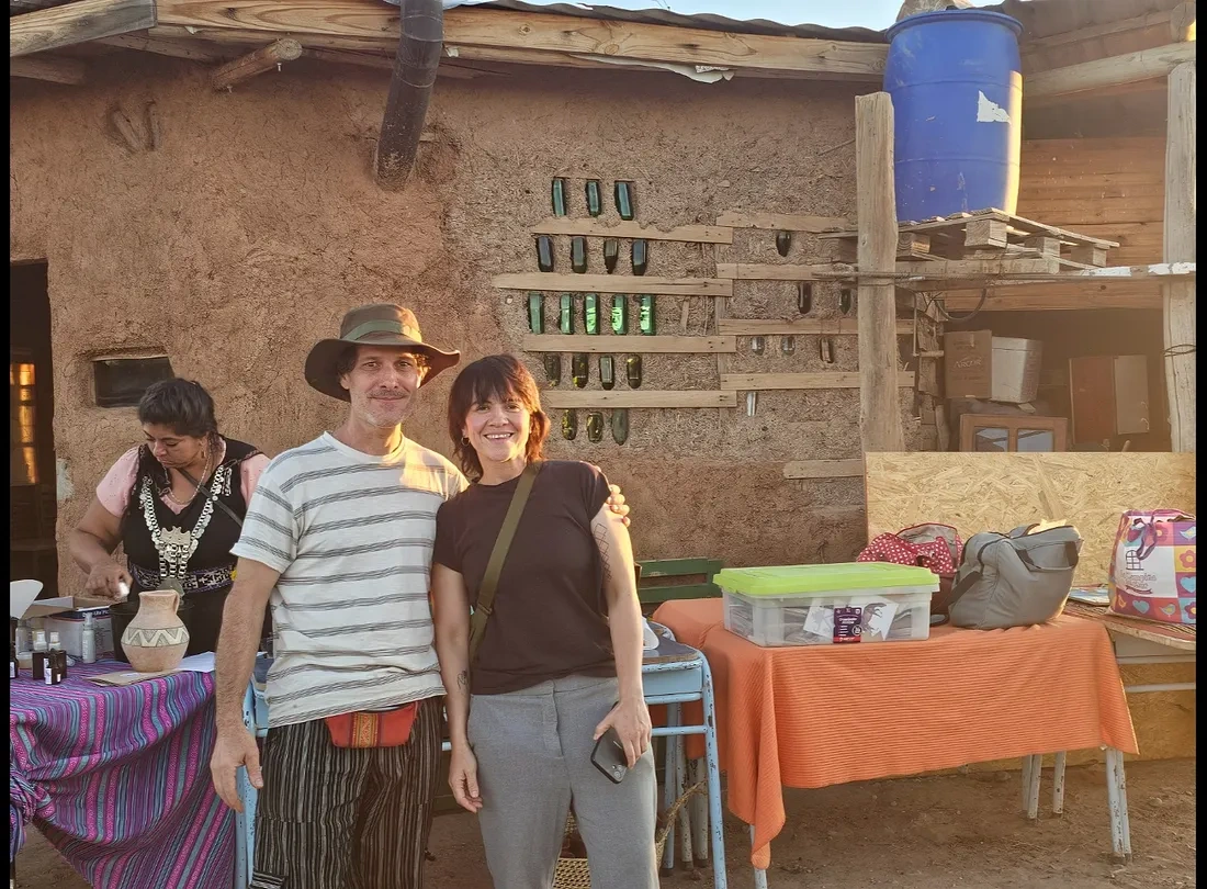  Retrato de Lina Angel, visitando con Sabi Lina y Jesus a la comunidad en territorio Mapuche