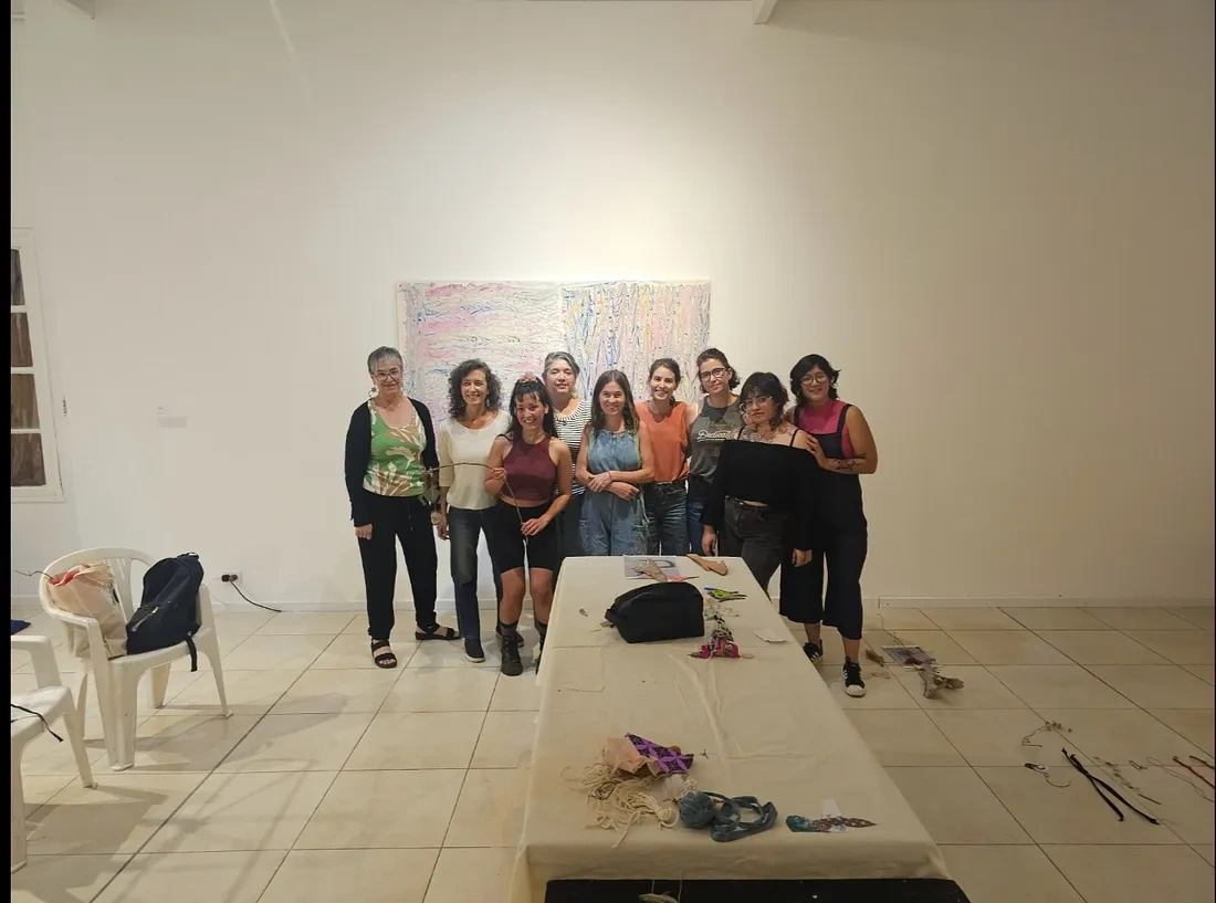 Taller de Laboratorio de Percepciones Materiales, en Desde el Fondo de mi Corazón- Sala Emilio Saraco, Neuquén