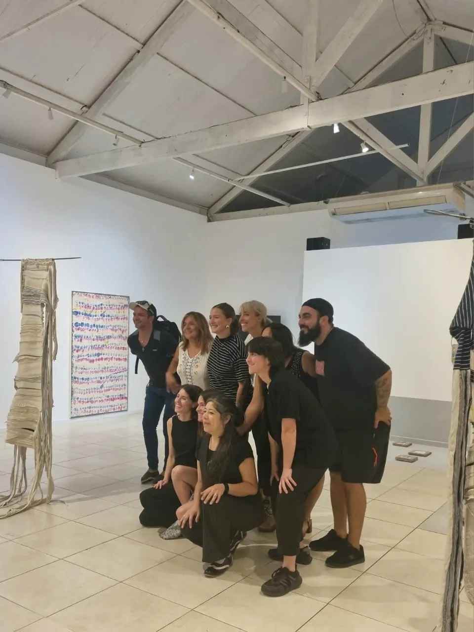 Con en equipo de trabajo de Sala Emilio Saraco.  Gracias