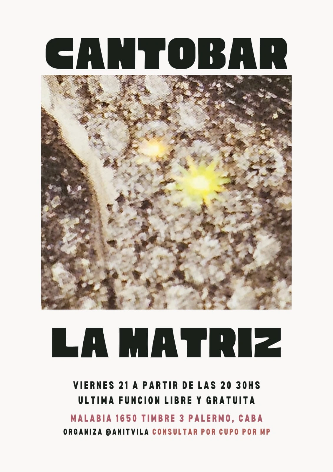 CANTOBAR "La Matriz" — 1