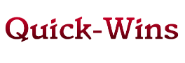 Quick Wins